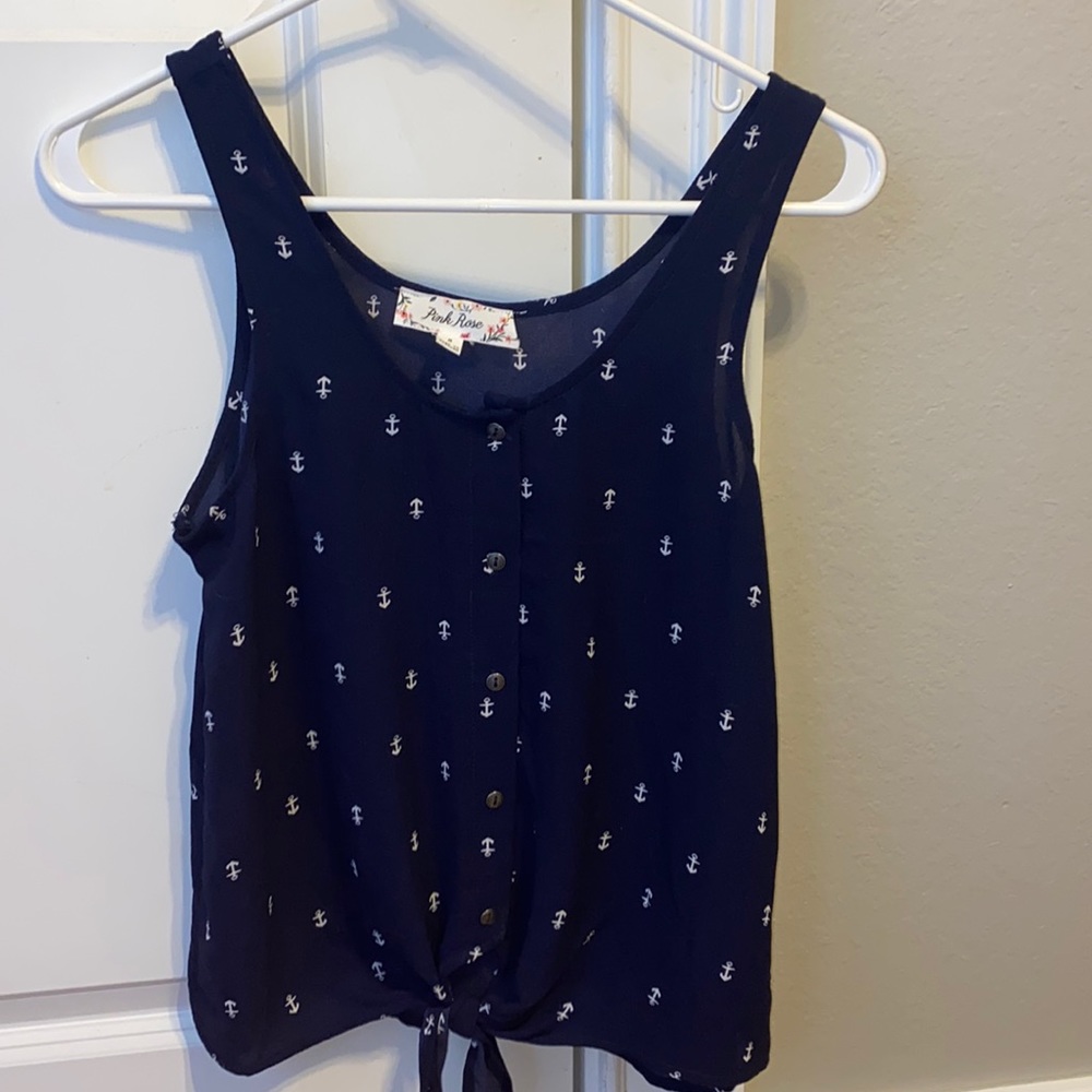 anchor tank top
